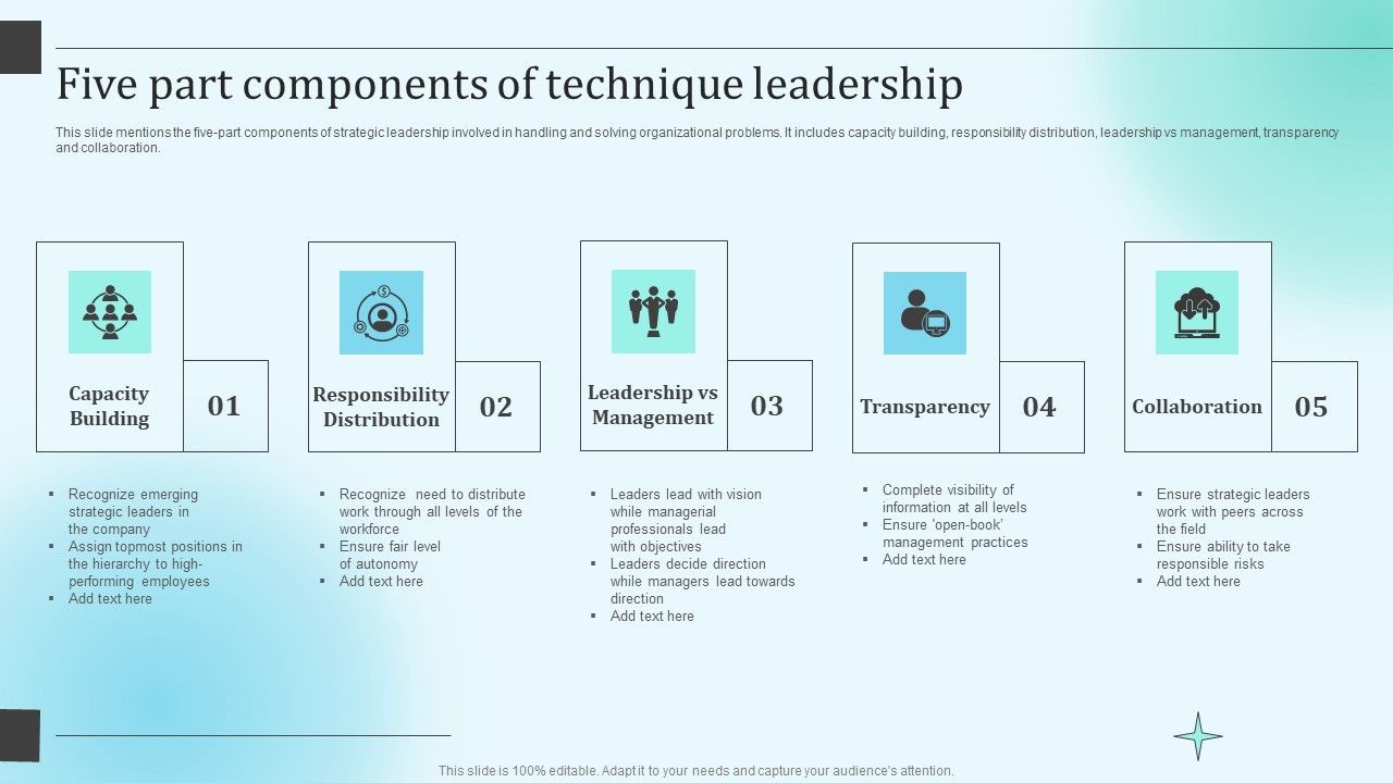 Five_Part_Components_Of_Technique_Leadership_Background_PDF_Slide_1.jpg