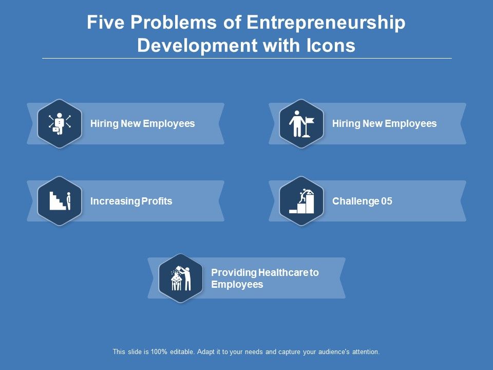 Five_Problems_Of_Entrepreneurship_Development_With_Icons_Ppt_PowerPoint_Presentation_Outline_Infographic_Template_Slide_1.jpg