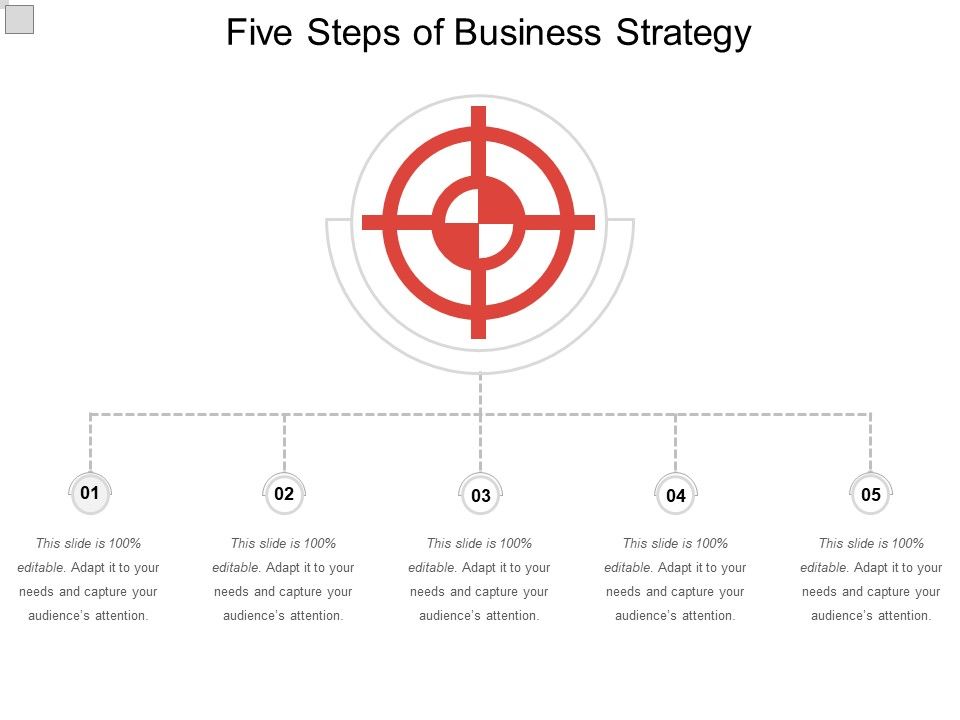 Five_Steps_Of_Business_Strategy_Ppt_PowerPoint_Presentation_Model_Example_Topics_PDF_Slide_1.jpg