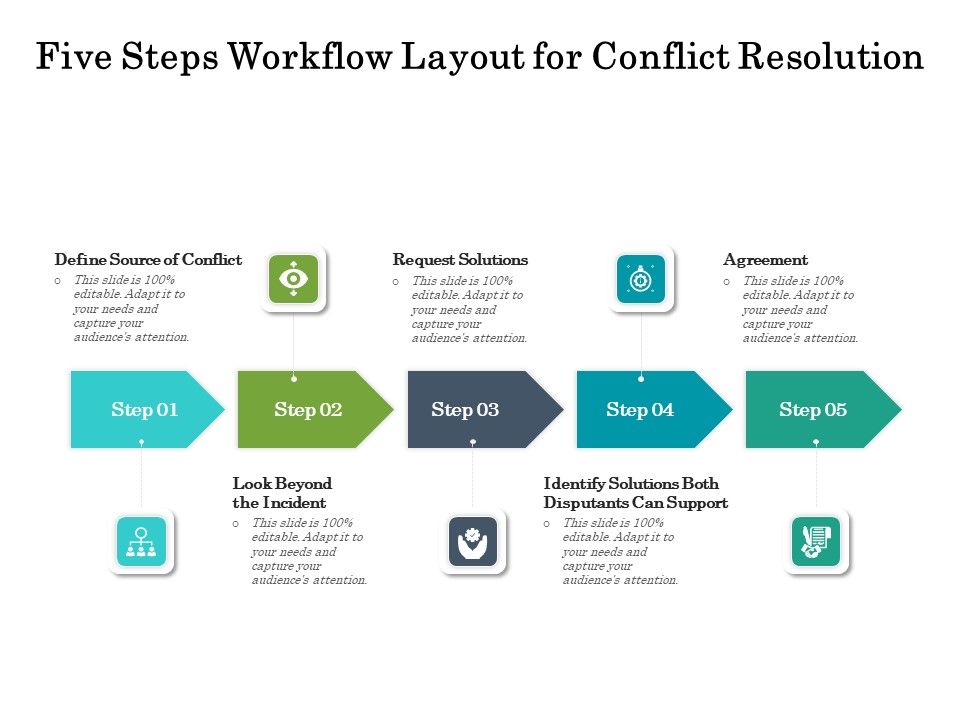 Five_Steps_Workflow_Layout_For_Conflict_Resolution_Ppt_PowerPoint_Presentation_File_Sample_PDF_Slide_1.jpg