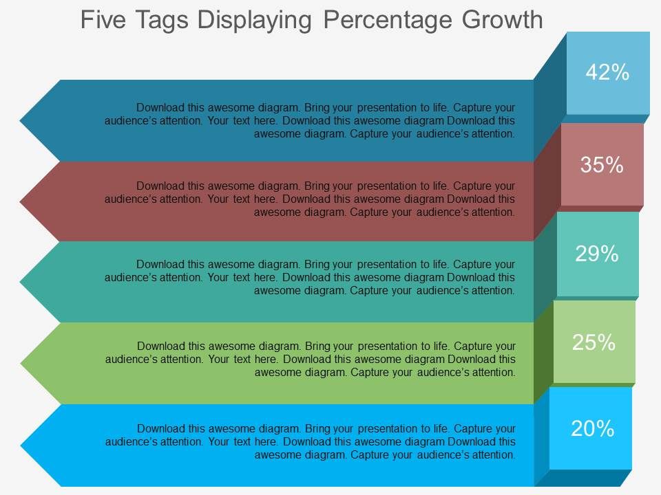 Five_Tags_Displaying_Percentage_Growth_Powerpoint_Template_1.jpg