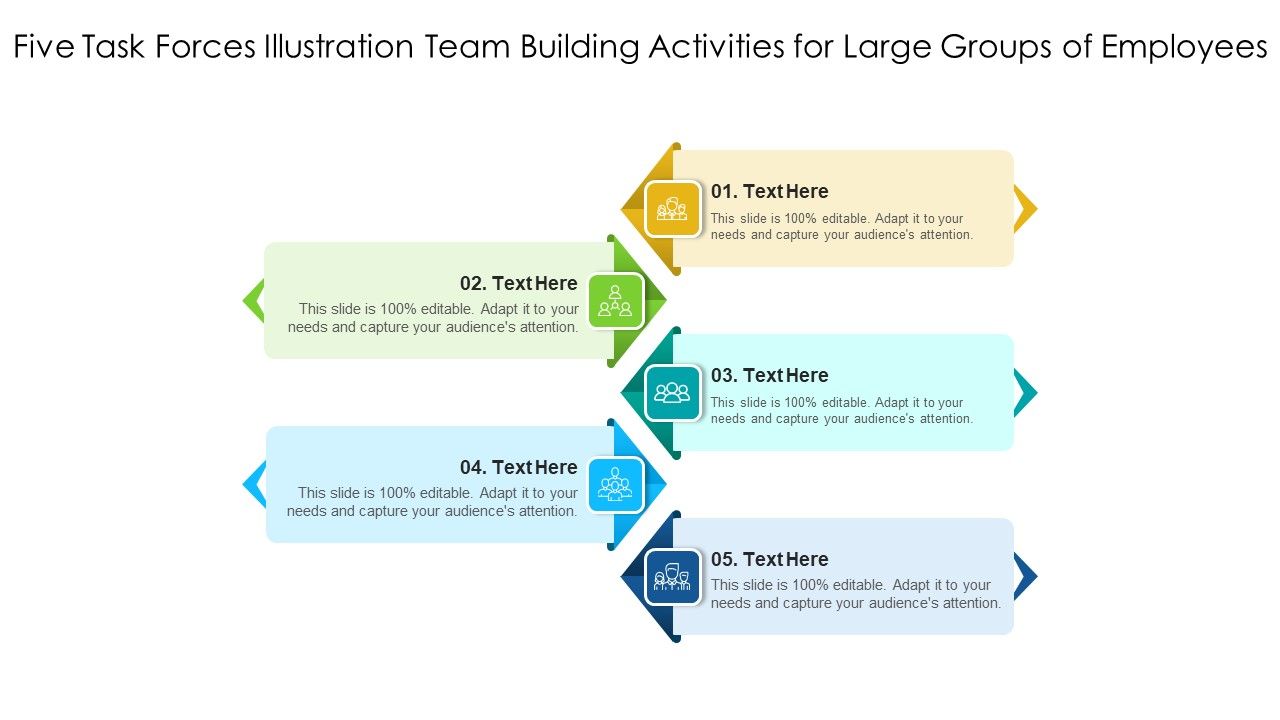 Five_Task_Forces_Illustration_Team_Building_Activities_For_Large_Groups_Of_Employees_Diagrams_PDF_Slide_1.jpg