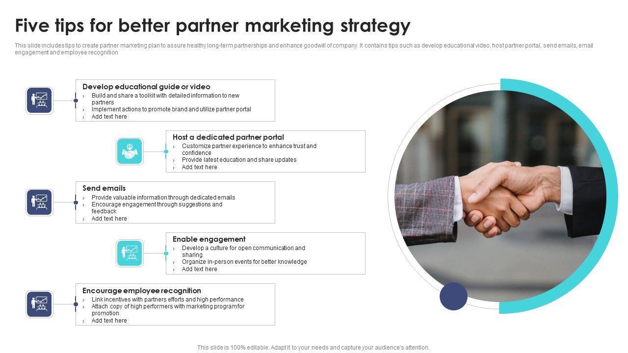 Five_Tips_For_Better_Partner_Marketing_Strategy_Ppt_PowerPoint_Presentation_File_Example_File_PDF_Slide_1.jpg
