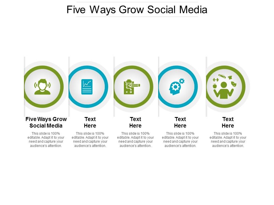 Five_Ways_Grow_Social_Media_Ppt_PowerPoint_Presentation_Inspiration_Graphics_Tutorials_Cpb_Slide_1.jpg