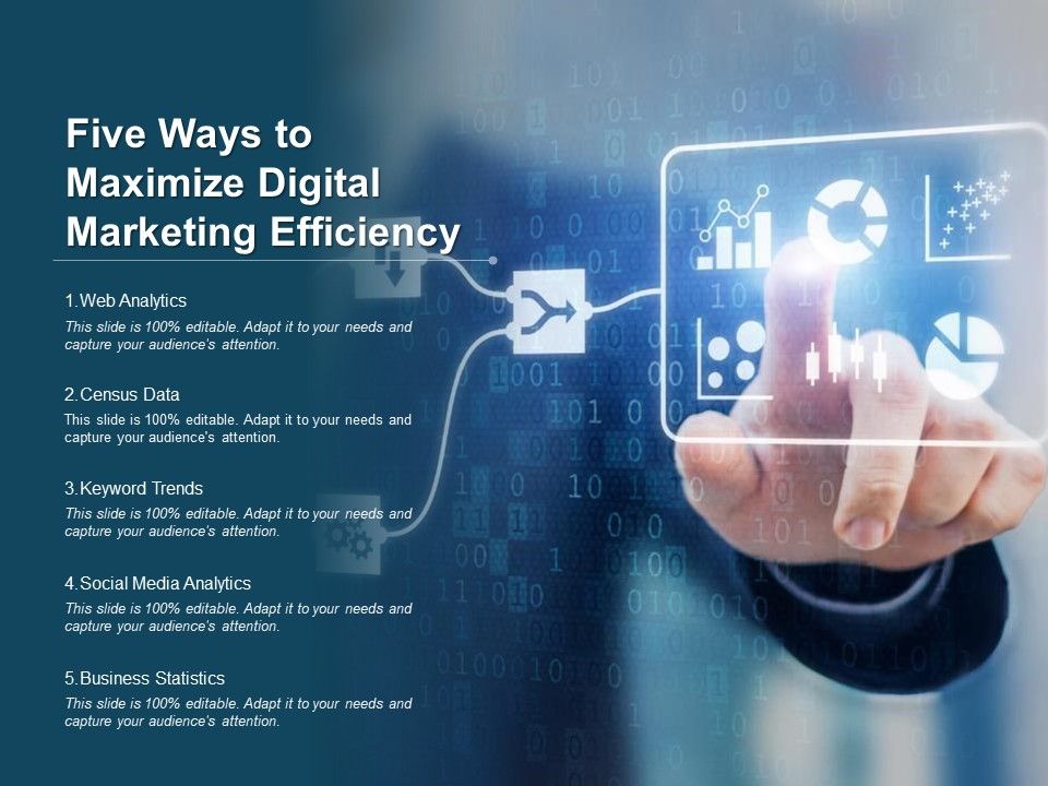 Five_Ways_To_Maximize_Digital_Marketing_Efficiency_Ppt_PowerPoint_Presentation_Summary_Brochure_Slide_1.jpg