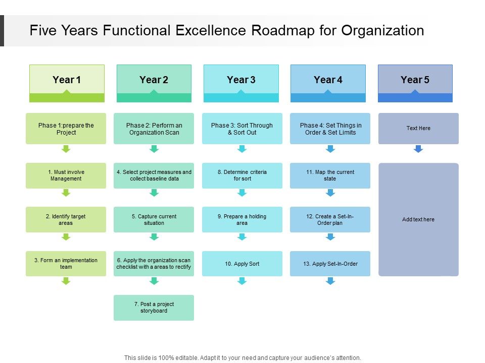 Five_Years_Functional_Excellence_Roadmap_For_Organization_Ideas_Slide_1.jpg