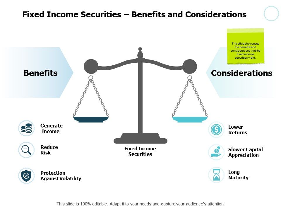Fixed_Income_Securities_Benefits_And_Considerations_Ppt_PowerPoint_Presentation_File_Good_Slide_1.jpg
