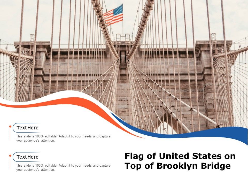Flag_Of_United_States_On_Top_Of_Brooklyn_Bridge_Ppt_PowerPoint_Presentation_File_Guidelines_PDF_Slide_1.jpg