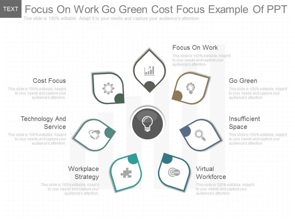 Focus_On_Work_Go_Green_Cost_Focus_Example_Of_Ppt_1.jpg