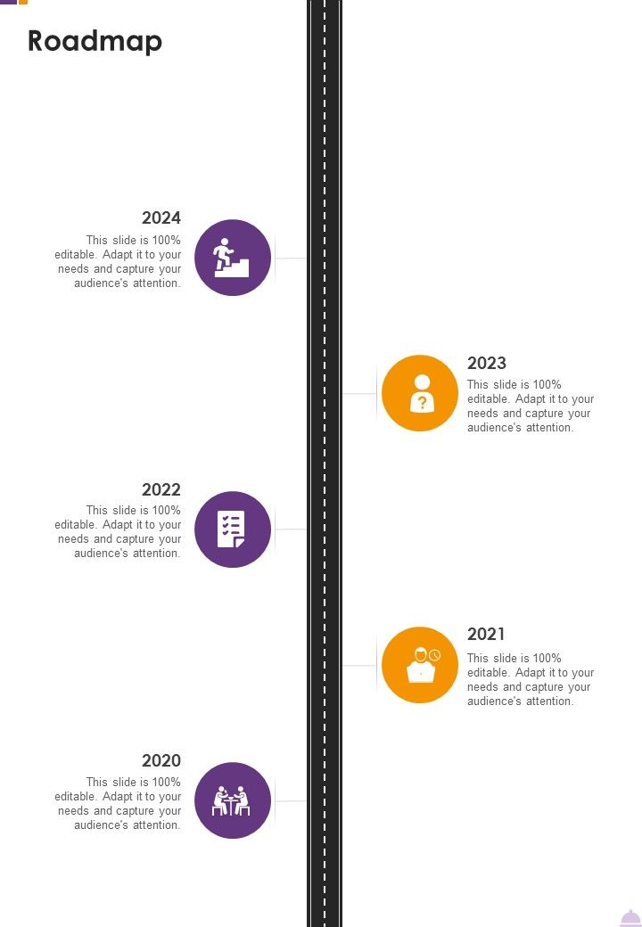 Food Outlet Web Designing Proposal Roadmap One Pager Sample Example Document Slide01