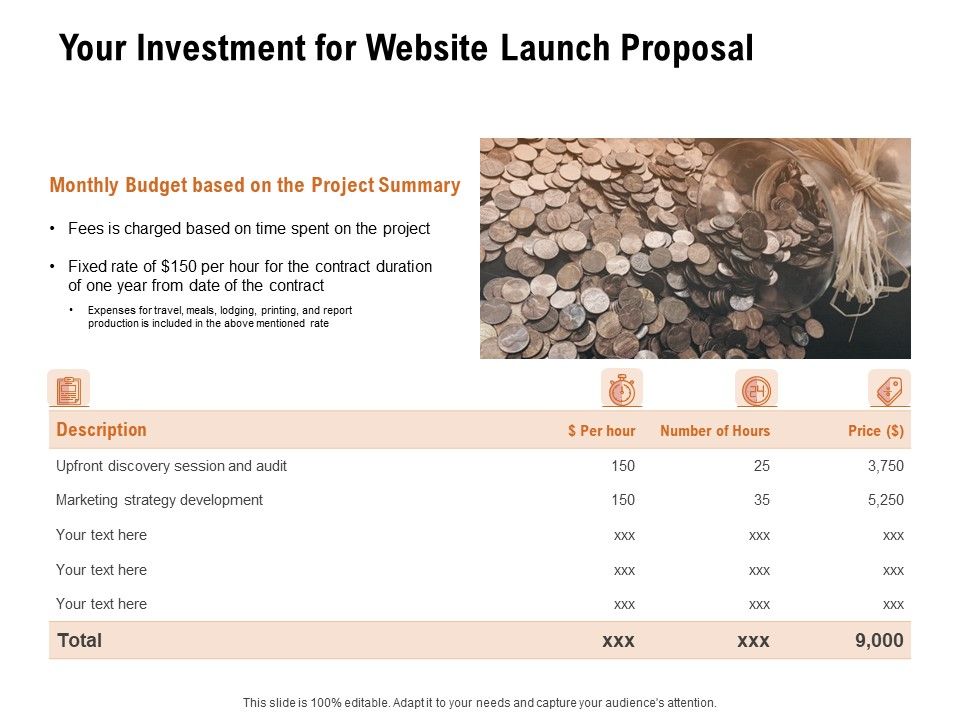 For_Launching_Company_Site_Your_Investment_For_Website_Launch_Proposal_Diagrams_PDF_Slide_1.jpg