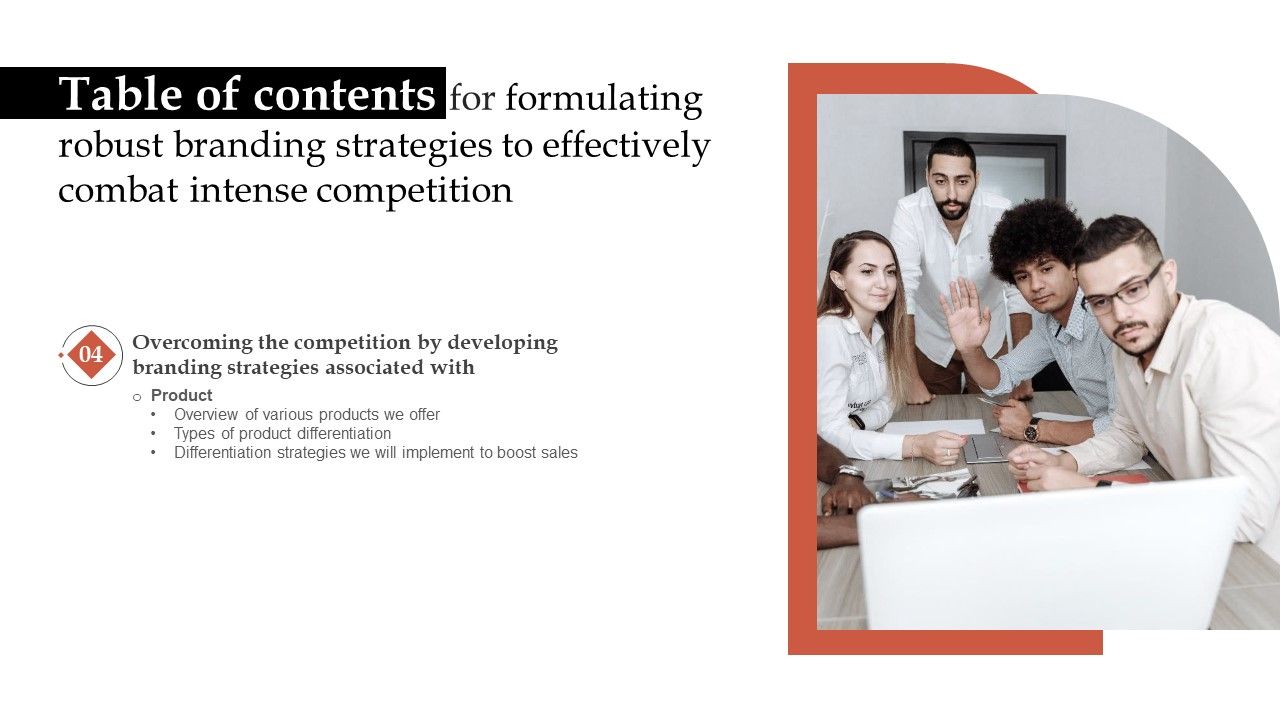 Formulating_Robust_Branding_Strategies_To_Effectively_Combat_Intense_Competition_Table_Of_Contents_Rules_PDF_Slide_1.jpg