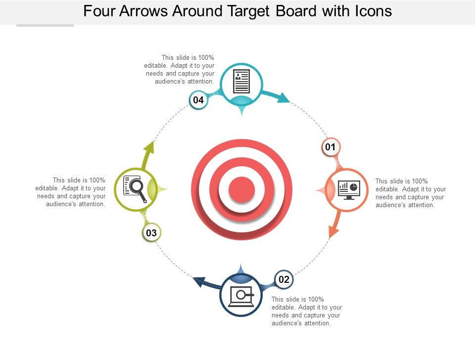 Four_Arrows_Around_Target_Board_With_Icons_Ppt_PowerPoint_Presentation_Infographics_Picture_Slide_1.jpg