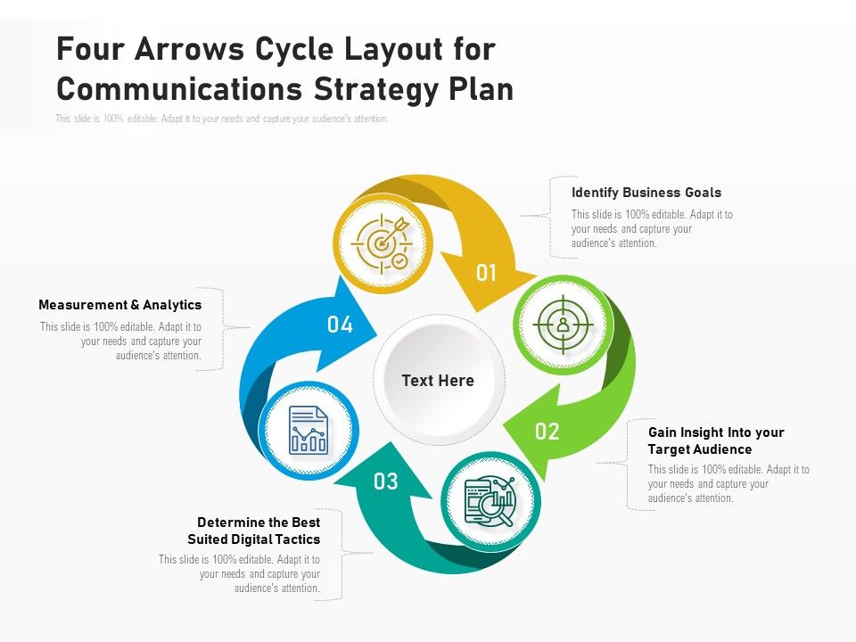 Four_Arrows_Cycle_Layout_For_Communications_Strategy_Plan_Ppt_PowerPoint_Presentation_File_Structure_PDF_Slide_1.jpg
