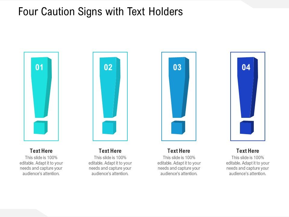 Four_Caution_Signs_With_Text_Holders_Ppt_PowerPoint_Presentation_File_Slide_PDF_Slide_1.jpg