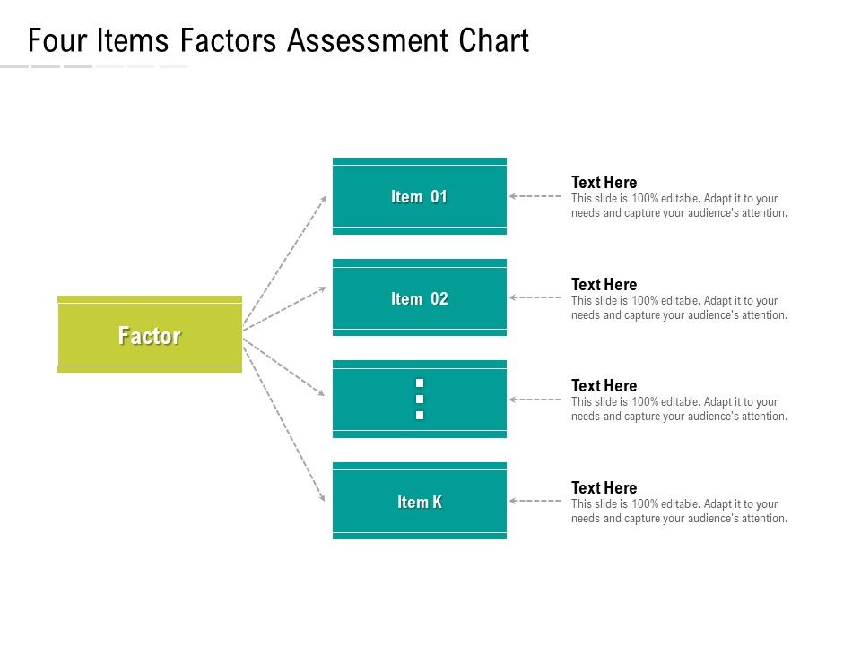 Four_Items_Factors_Assessment_Chart_Ppt_PowerPoint_Presentation_File_Graphic_Tips_PDF_Slide_1.jpg