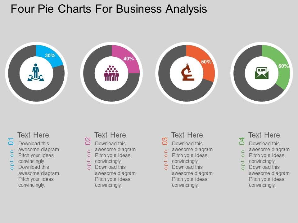 Four_Pie_Charts_For_Business_Analysis_Powerpoint_Template_1.jpg