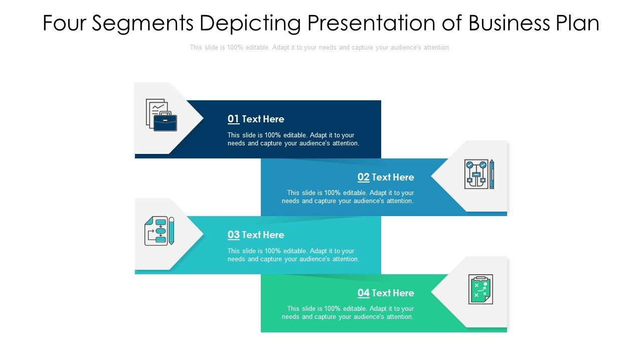 Four_Segments_Depicting_Presentation_Of_Business_Plan_Ppt_PowerPoint_Presentation_File_Infographics_PDF_Slide_1.jpg