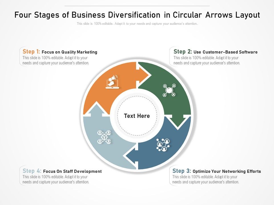 Four_Stages_Of_Business_Diversification_In_Circular_Arrows_Layout_Ppt_PowerPoint_Presentation_Gallery_Design_Inspiration_PDF_Slide_1.jpg