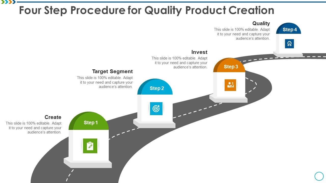 Four_Step_Procedure_For_Quality_Product_Creation_Diagrams_PDF_Slide_1.jpg