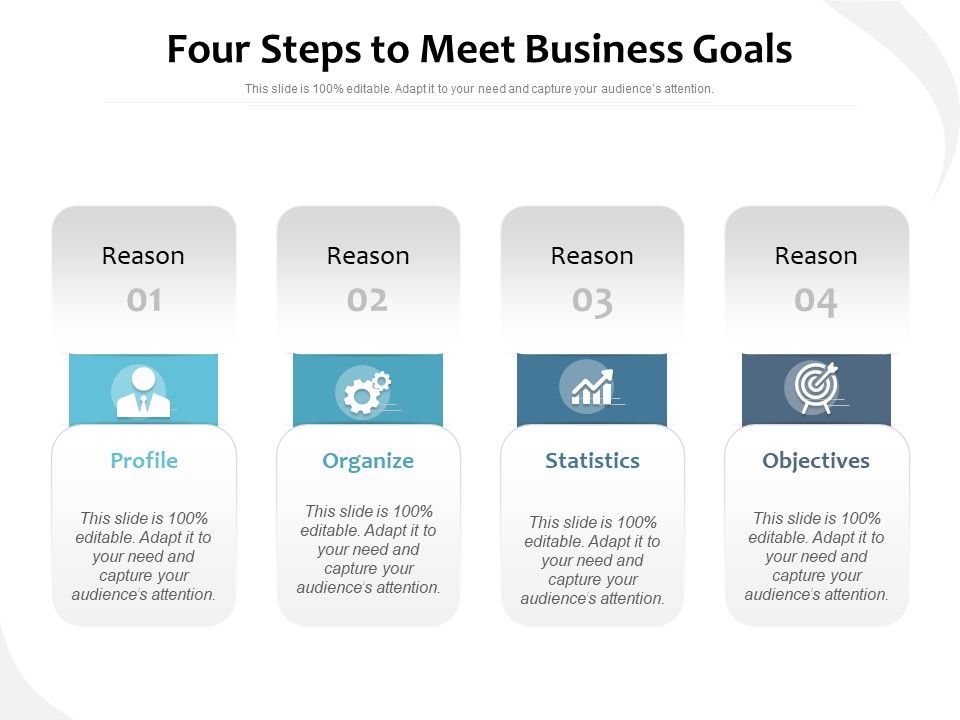 Four_Steps_To_Meet_Business_Goals_Ppt_PowerPoint_Presentation_File_Summary_PDF_Slide_1.jpg