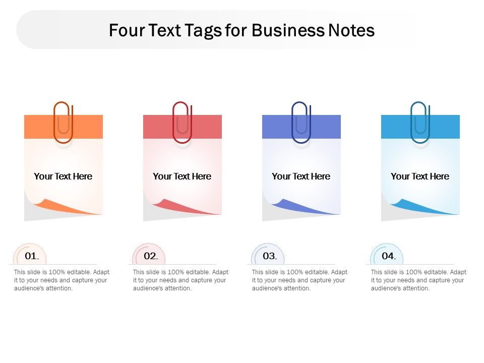 Four_Text_Tags_For_Business_Notes_Ppt_PowerPoint_Presentation_Inspiration_Vector_PDF_Slide_1.jpg