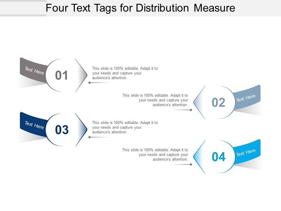 Four_Text_Tags_For_Distribution_Measure_Ppt_PowerPoint_Presentation_Visual_Aids_Pictures_Slide_1.jpg