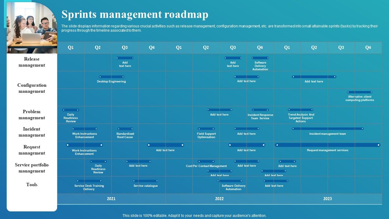 Framework_For_Digital_Transformation_And_Modernization_Sprints_Management_Roadmap_Professional_PDF_Slide_1.jpg