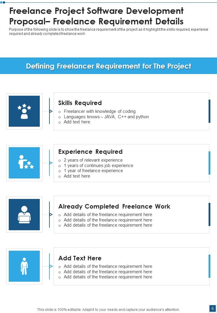 Freelance Project Software Development Proposal Example Document Report Doc Pdf Ppt