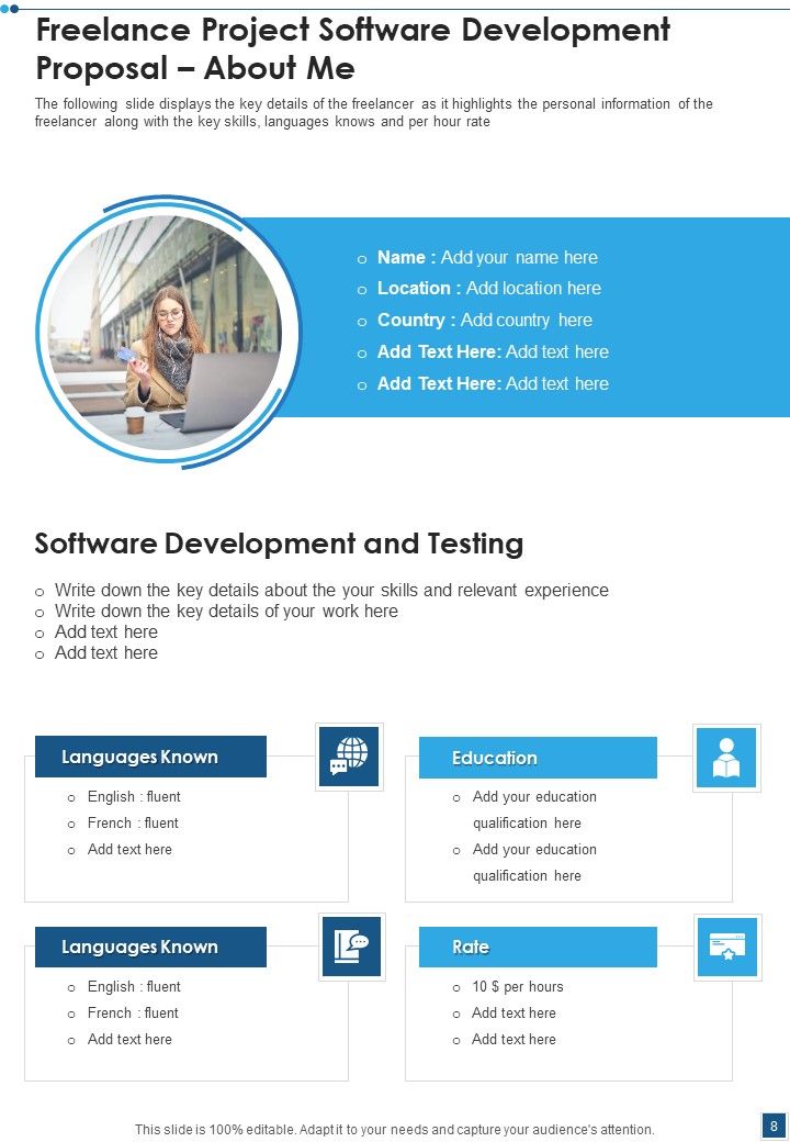 Freelance Project Software Development Proposal Example Document Report Doc Pdf Ppt