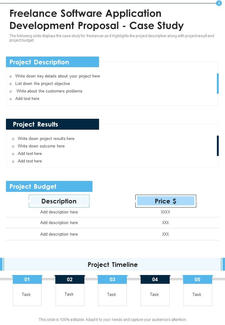 Freelance Software Application Development Proposal Example Document Report Doc Pdf Ppt