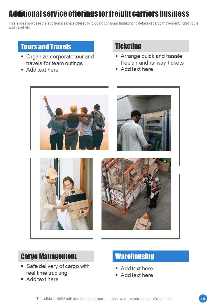 Freight Carriers Business Proposal Example Document Report Doc Pdf Ppt