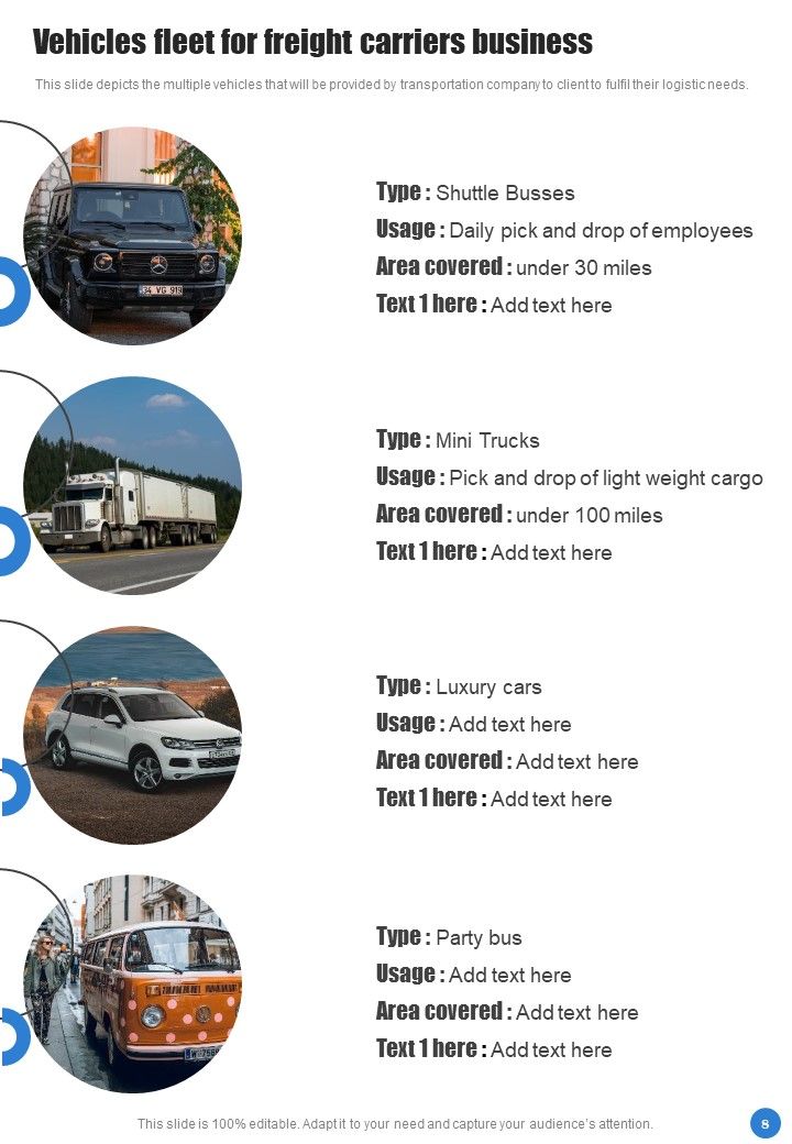 Freight Carriers Business Proposal Example Document Report Doc Pdf Ppt