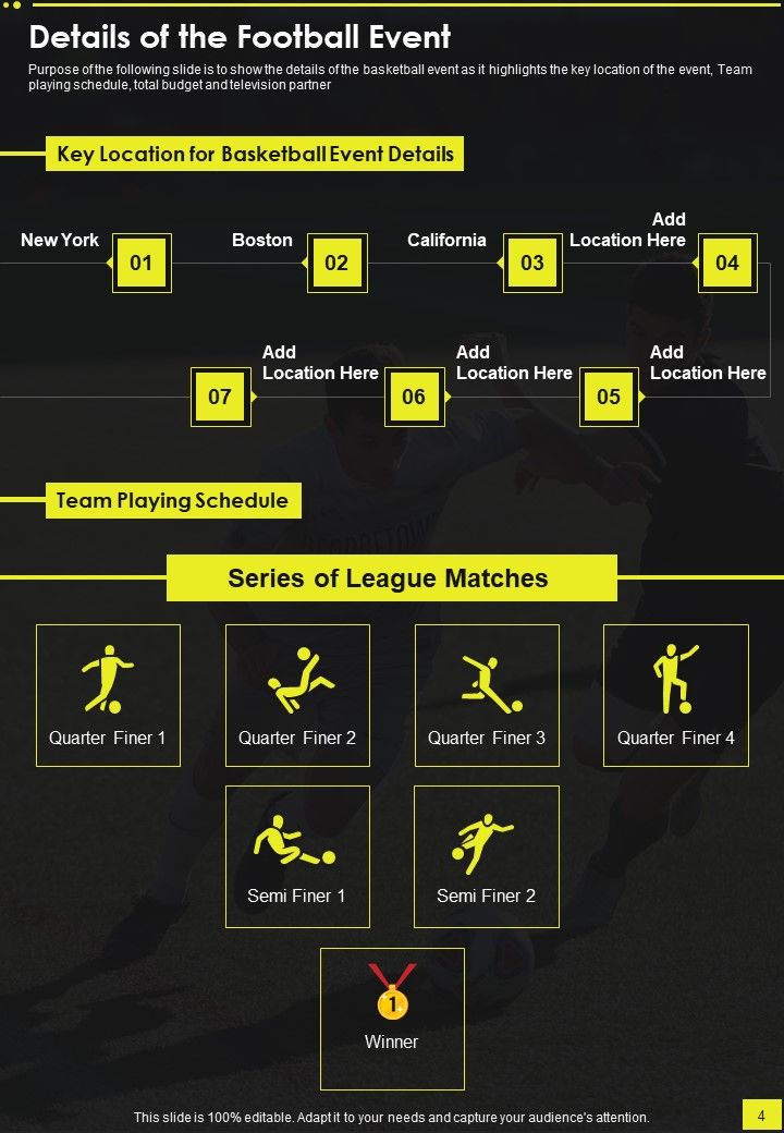 Fundraising Proposal For Football Event Example Document Report Doc Pdf Ppt