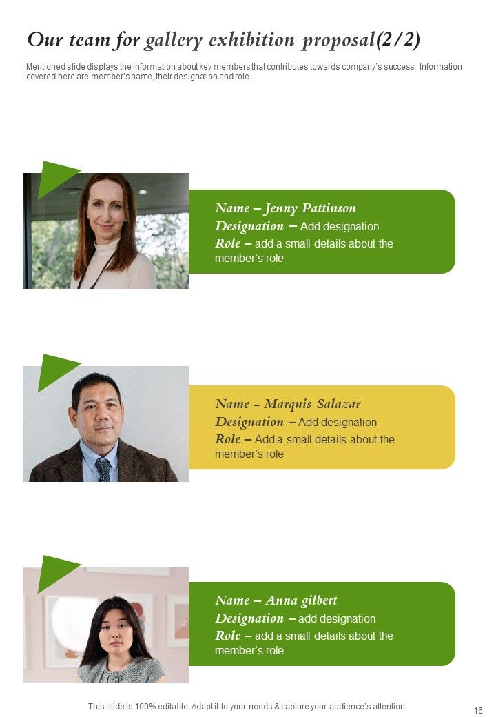 Gallery Exhibition Proposal Example Document Report Doc Pdf Ppt