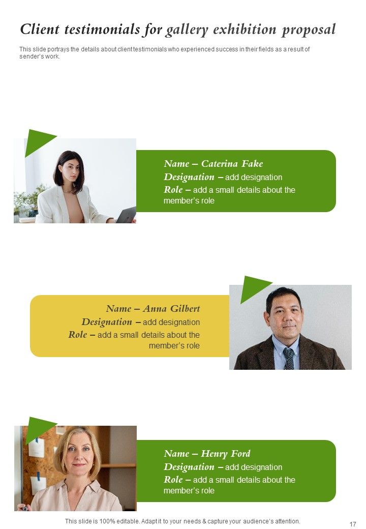 Gallery Exhibition Proposal Example Document Report Doc Pdf Ppt