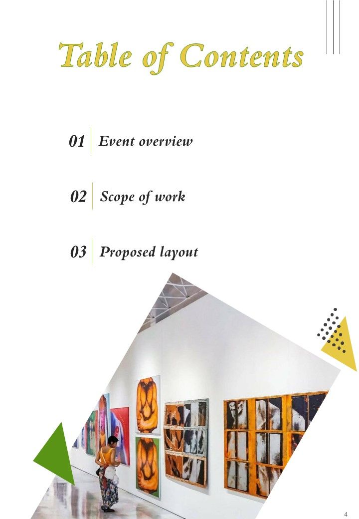 Gallery Exhibition Proposal Example Document Report Doc Pdf Ppt