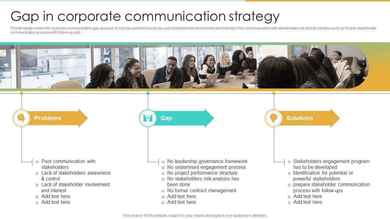 Gap_In_Corporate_Communication_Strategy_Enterprise_Communication_Tactics_Structure_PDF_Slide_1.jpg