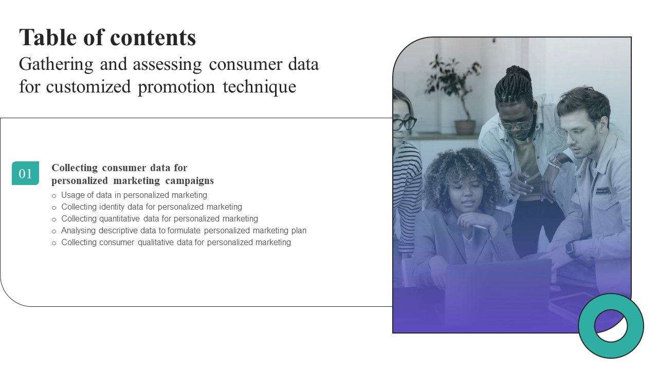 Gathering_And_Assessing_Consumer_Data_For_Customized_Promotion_Technique_Table_Of_Contents_Sample_PDF_Slide_1.jpg