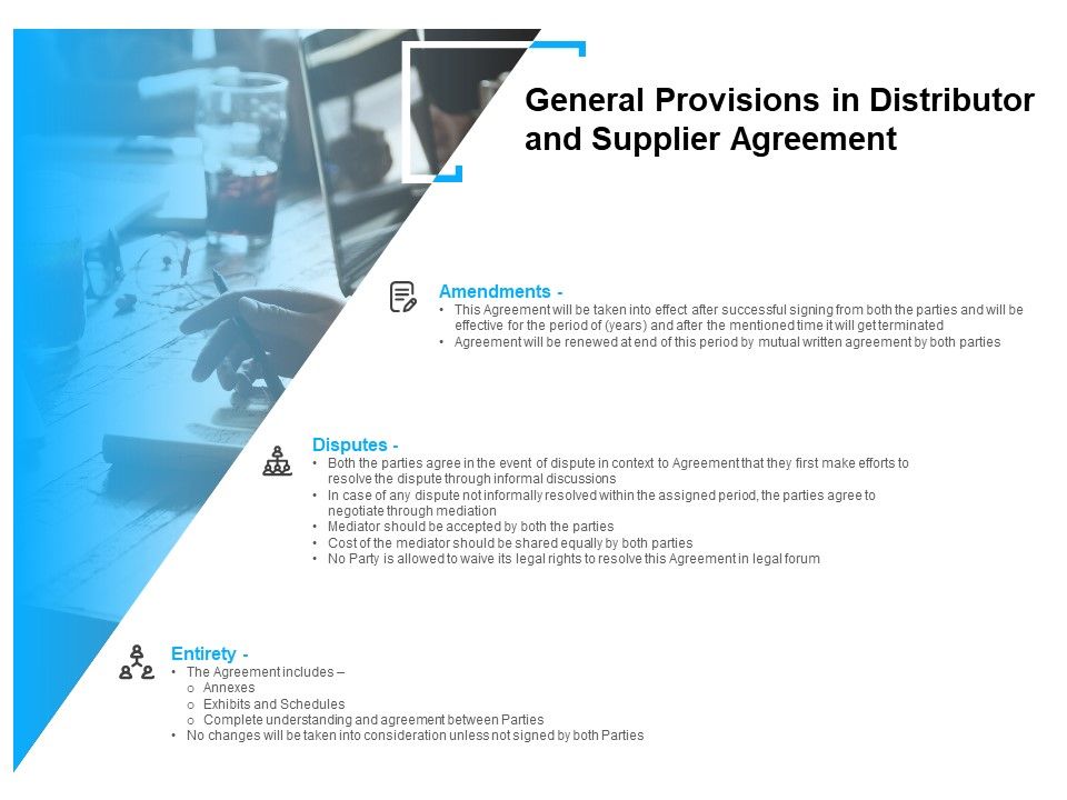 General_Provisions_In_Distributor_And_Supplier_Agreement_Ppt_PowerPoint_Presentation_Ideas_Slides_Slide_1.jpg