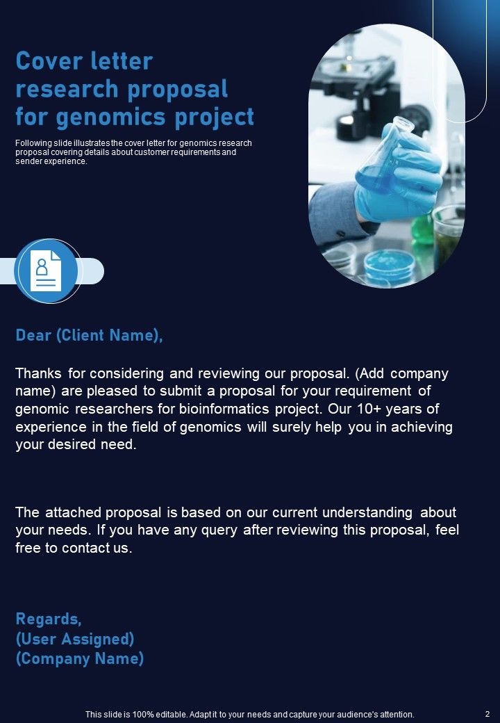 Genes Science Project Proposal Example Document Report Doc Pdf Ppt