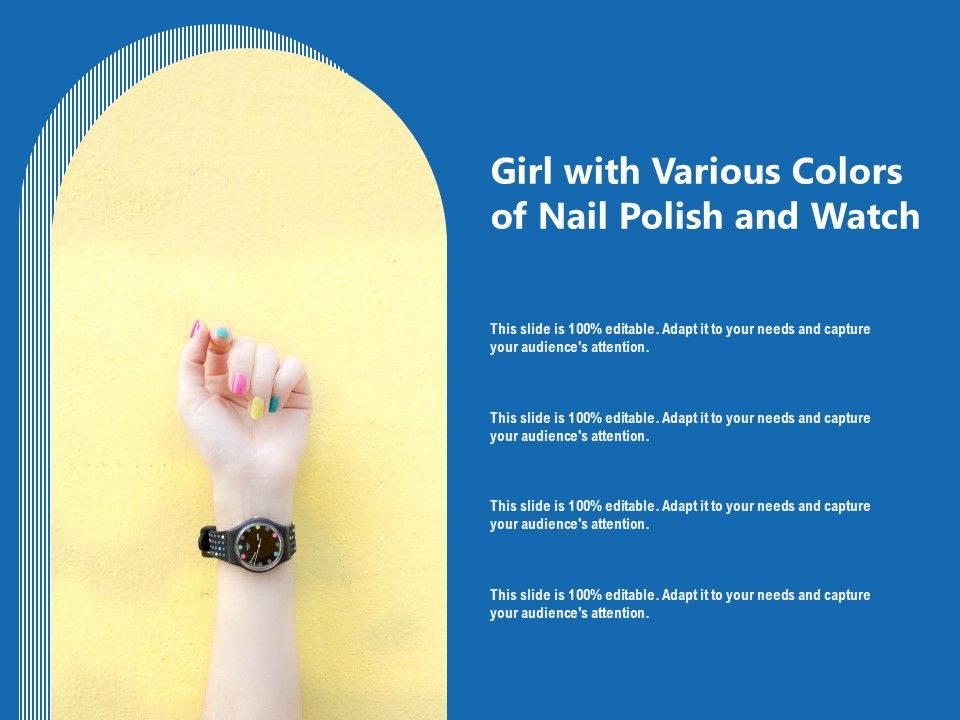 Girl_With_Various_Colors_Of_Nail_Polish_And_Watch_Ppt_PowerPoint_Presentation_Gallery_Microsoft_PDF_Slide_1.jpg