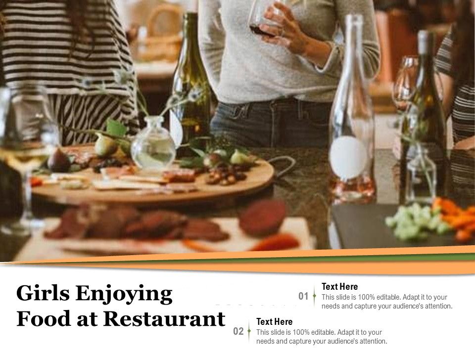 Girls_Enjoying_Food_At_Restaurant_Ppt_PowerPoint_Presentation_File_Outline_PDF_Slide_1.jpg