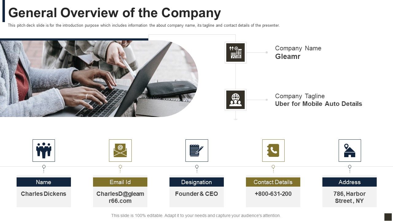 Gleamr_Capital_Raising_Pitch_Deck_General_Overview_Of_The_Company_Ppt_Model_Slides_PDF_Slide_1.jpg