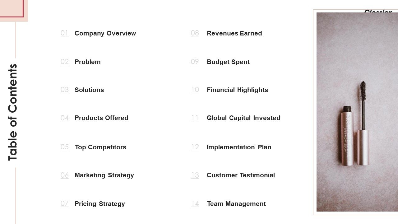 Glossier_Financing_Elevator_Pitch_Deck_Table_Of_Contents_Ppt_Outline_Graphic_Images_PDF_Slide_1.jpg