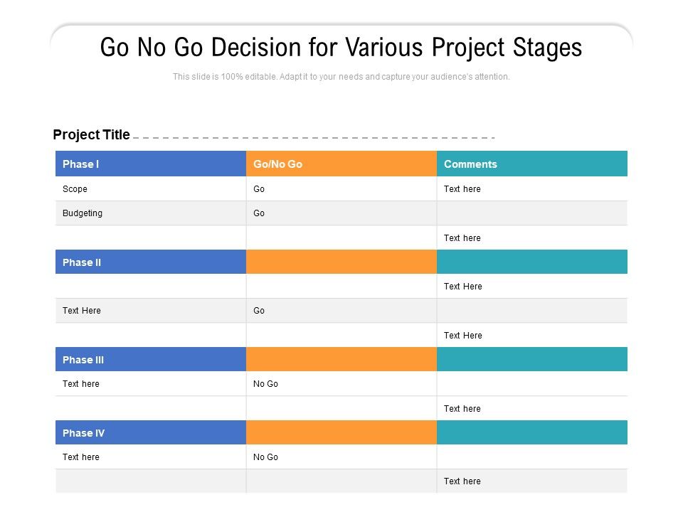 Go_No_Go_Decision_For_Various_Project_Stages_Ppt_PowerPoint_Presentation_Gallery_Format_PDF_Slide_1.jpg