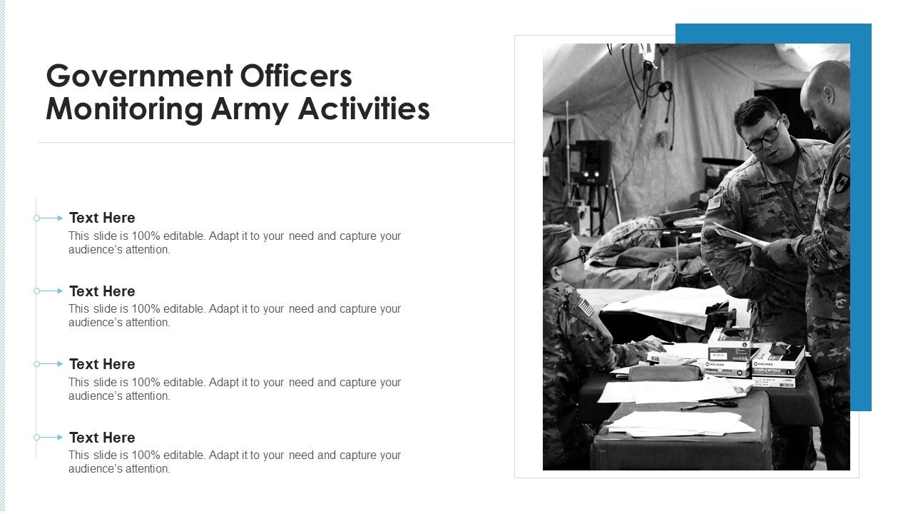 Government_Officers_Monitoring_Army_Activities_Ppt_Portfolio_Samples_PDF_Slide_1.jpg