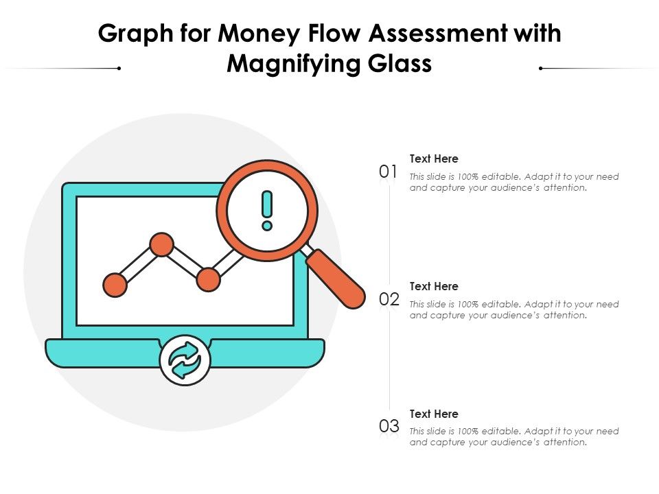 Graph_For_Money_Flow_Assessment_With_Magnifying_Glass_Ppt_PowerPoint_Presentation_Gallery_Design_Templates_PDF_Slide_1.jpg