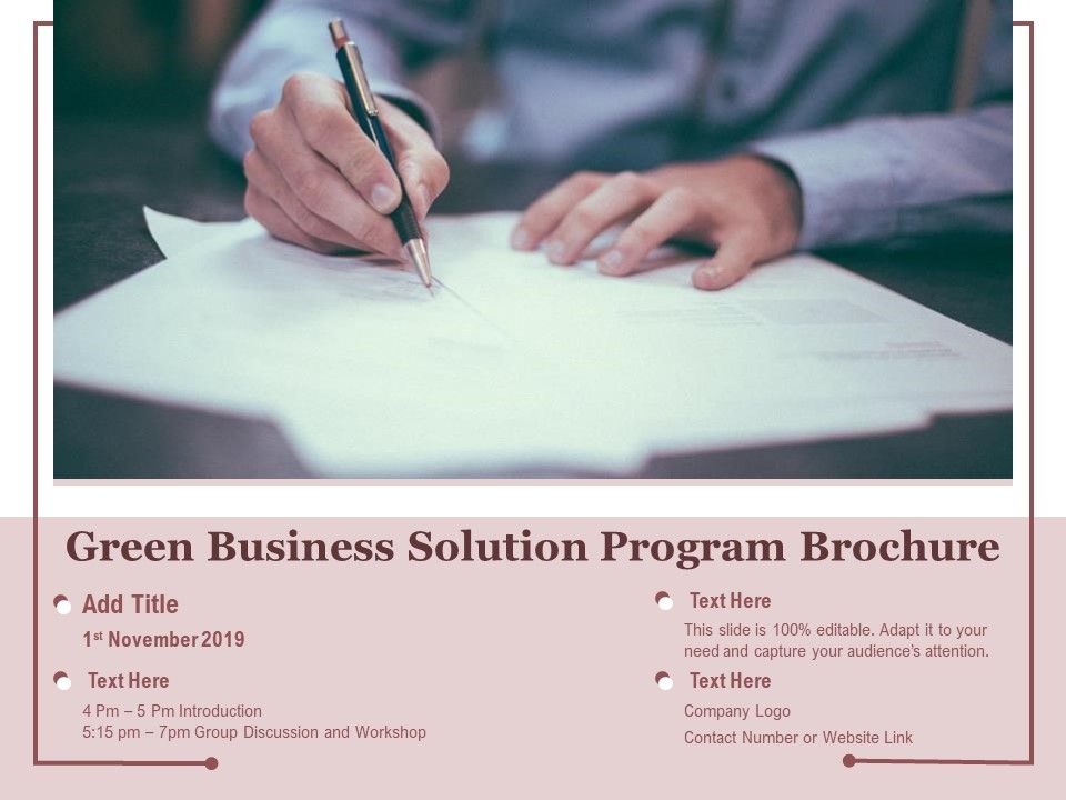 Green_Business_Solution_Program_Brochure_Ppt_PowerPoint_Presentation_File_Graphics_PDF_Slide_1.jpg
