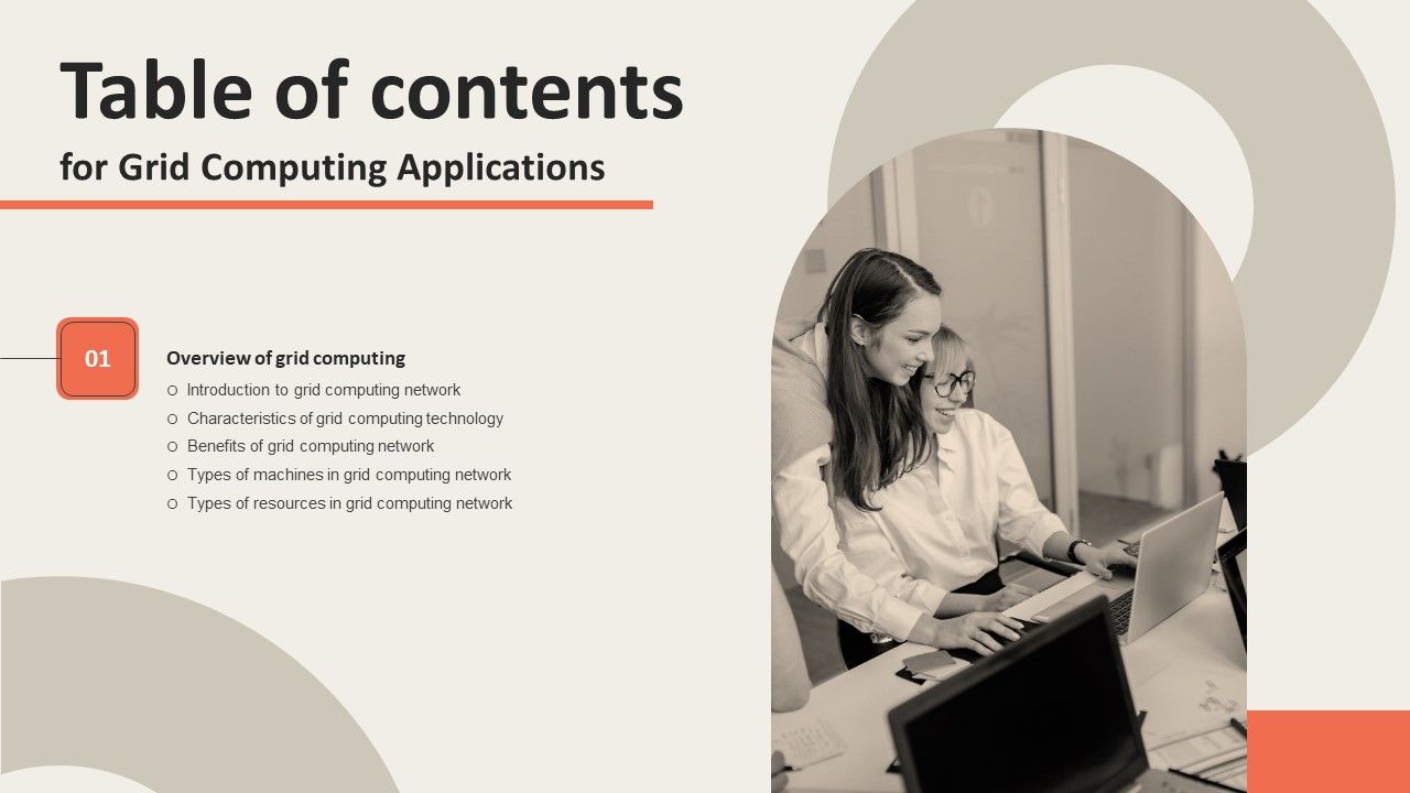 Grid_Computing_Applications_Table_Of_Contents_Diagrams_PDF_Slide_1.jpg